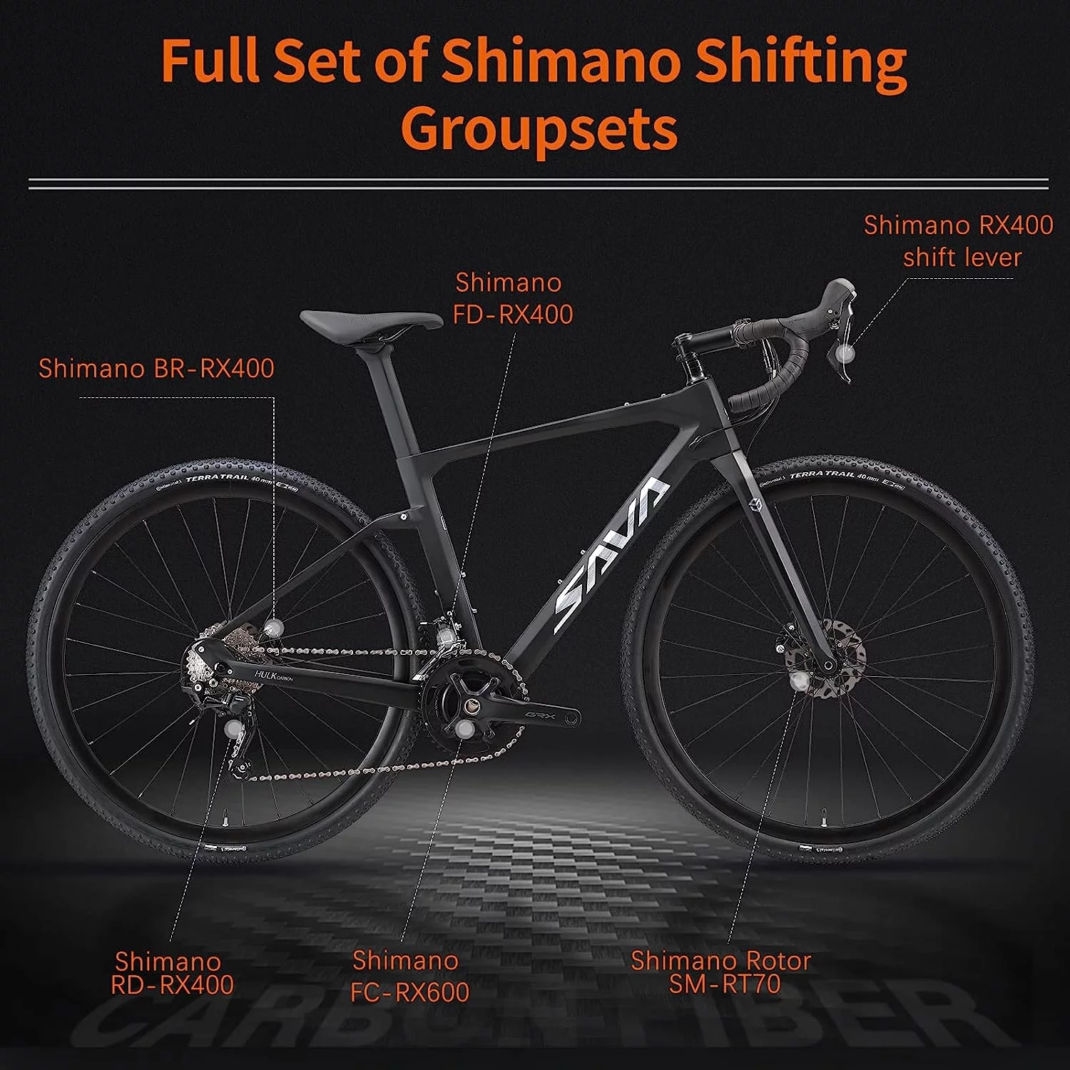 SAVADECK Carbon Gravel Road Bike
