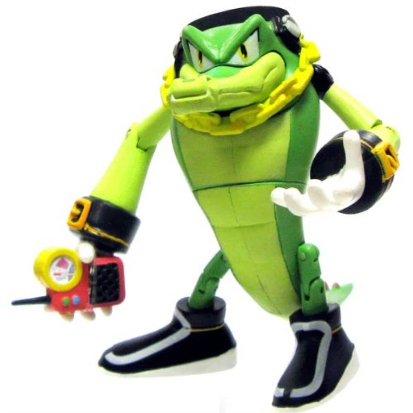 Sonic The Hedgehog Vector The Crocodile Action Figure [Loose]