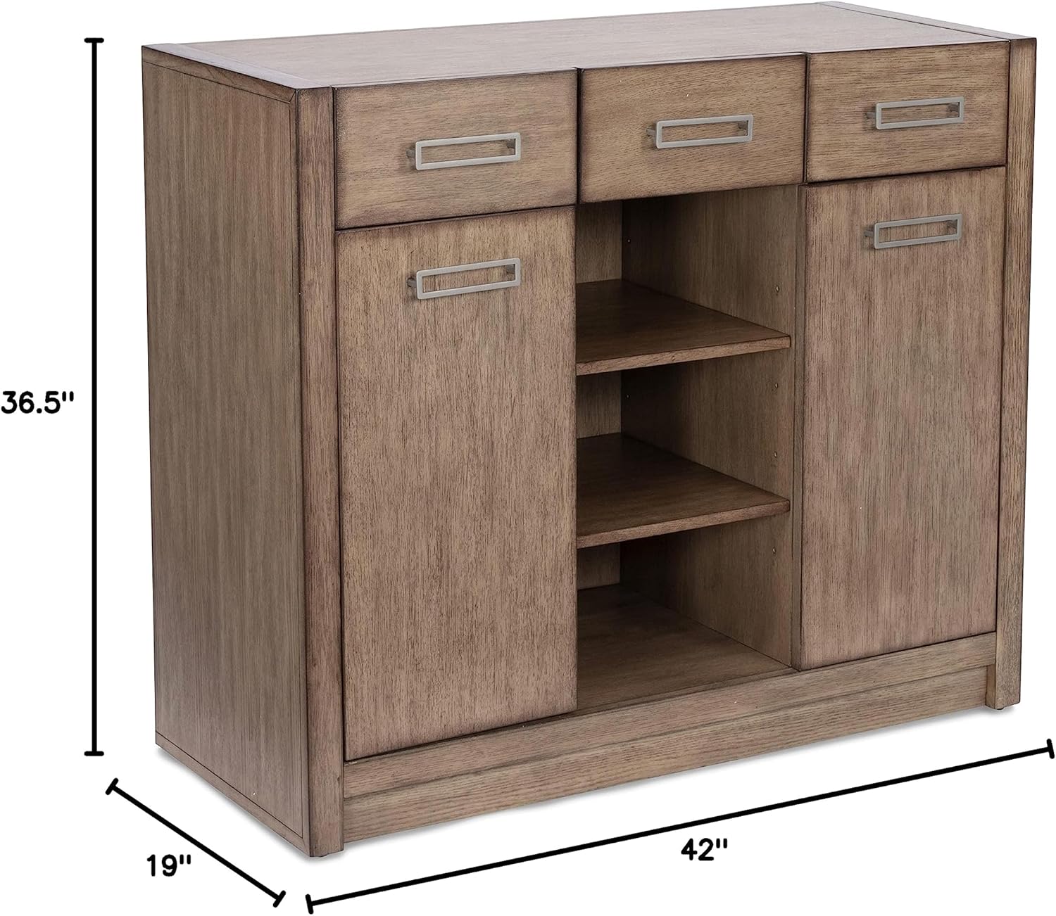 Homestyles Big Sur Buffet, Brown