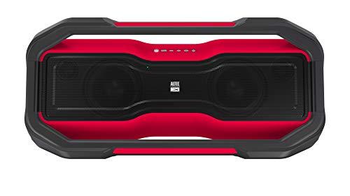 Altec Lansing ROCKBOX XL Wireless Bluetooth Speaker, Portable Waterproof Speaker with 20 Hour Playtime and 5 Illuminating LED Light Modes