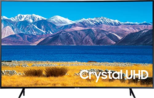 SAMSUNG Class Curved UHD TU-8300 Series - 4K UHD HDR Smart TV with Alexa Built-in (2020 Model) - Smart Home Appliances