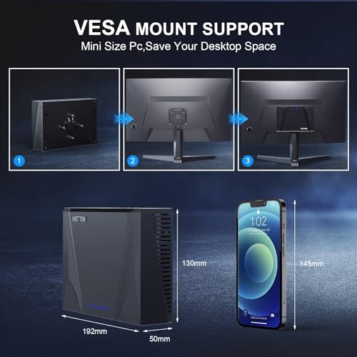 Mini PC Windows 11 Pro, Core i9-11900H(8 Cores 16 Threads