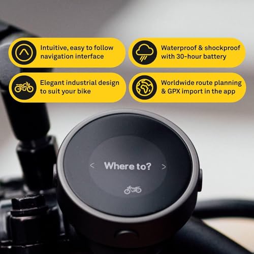 Beeline Moto II - Next Gen Motorcycle GPS Tracker | Compact Design, Waterproof Build
