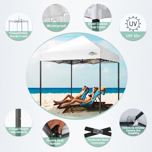 COBIZI 13x26 Pop Up Tent 13x26 Canopy with Sidewalls Heavy Duty Canopy Party Tent for Parties