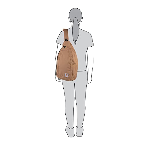 Carhartt Men's Sling Bag Sling Crossbody Backpack with Side Release Buckle & Tablet Sleeve