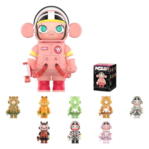 POP MART MEGA Space Molly 100% Series 3, Molly Blind Box Figures, Random Design Action Figures Collectible Toys Home Decorations