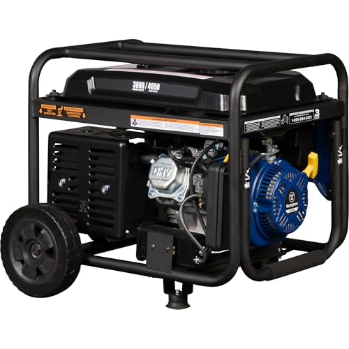 Westinghouse 4650 Peak Watt Portable Generator, RV Ready 30A Outlet, Gas Powered, CO Sensor