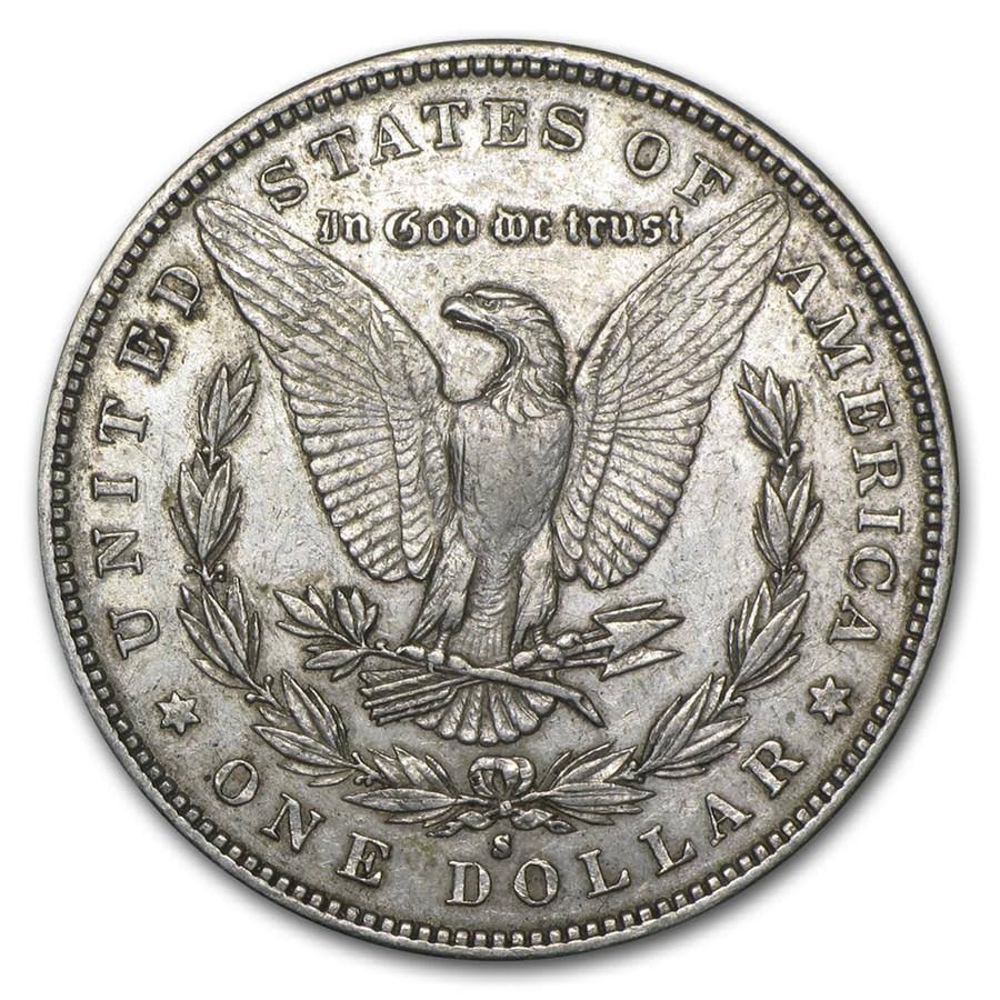 1884-S Morgan Dollar XF by American Heritage Bullion