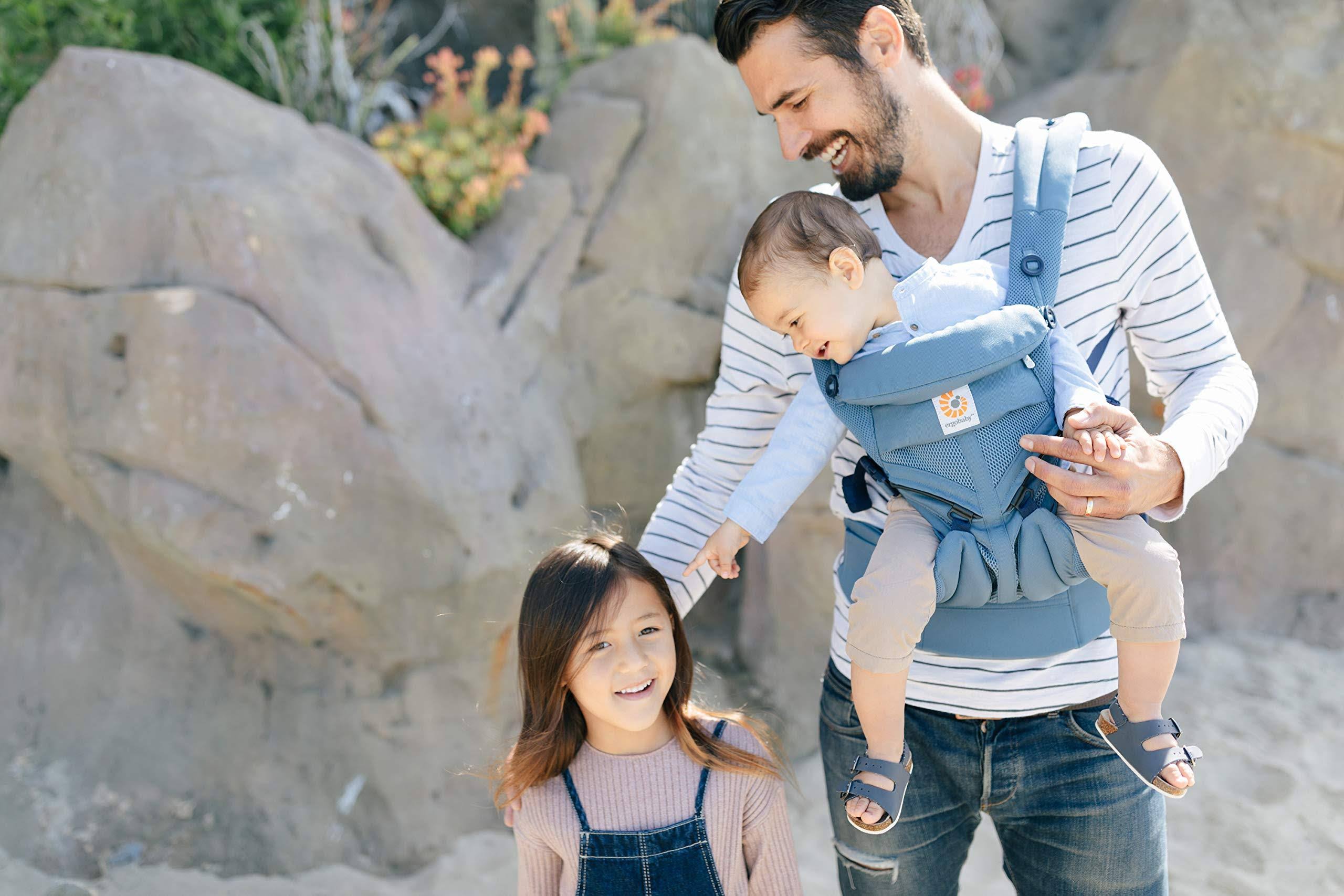 Ergobaby, Inc. Comfort Thru Ergonomics Baby Carrier, All-In-One, Omni 360, 7-45 lbs