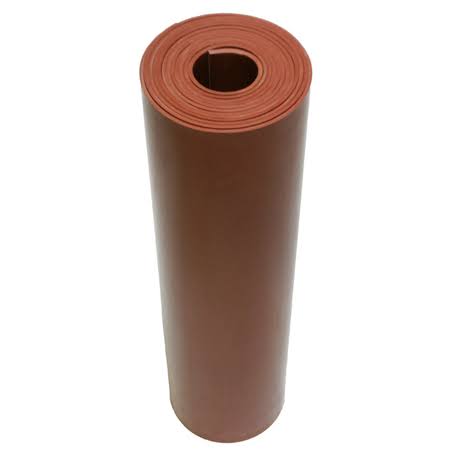 Rubber-Cal 20-114 SBR Sheet -65A- 1/16x22 x 3 ft W x 22 ft L - Red