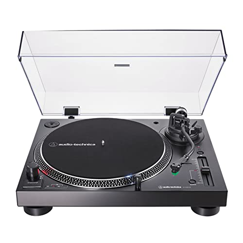 Audio-Technica AT-LP120XBT-USB-BK Wireless Direct-Drive Turntable, Black
