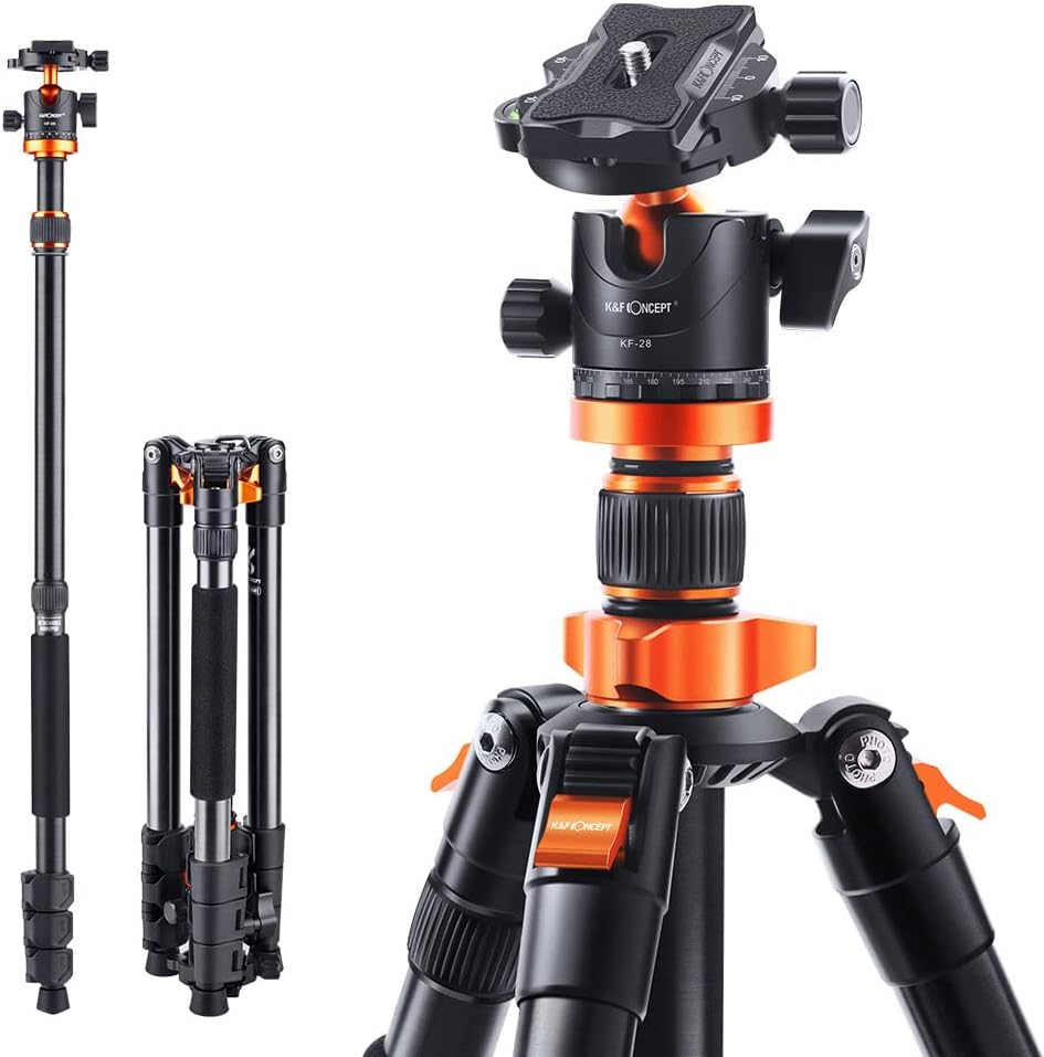 K&F Concept 62 inch DSLR Camera Tripod