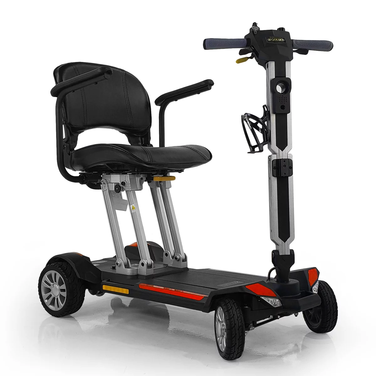 Golden Technologies Buzzaround Carry On FOLDING-FLAT Travel  Mobility Scooter Red