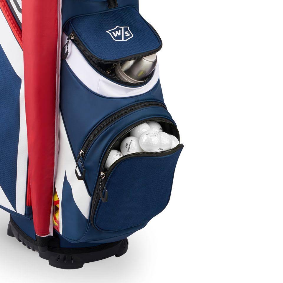 Wilson Exo Black-Royal Golf Cart Bag