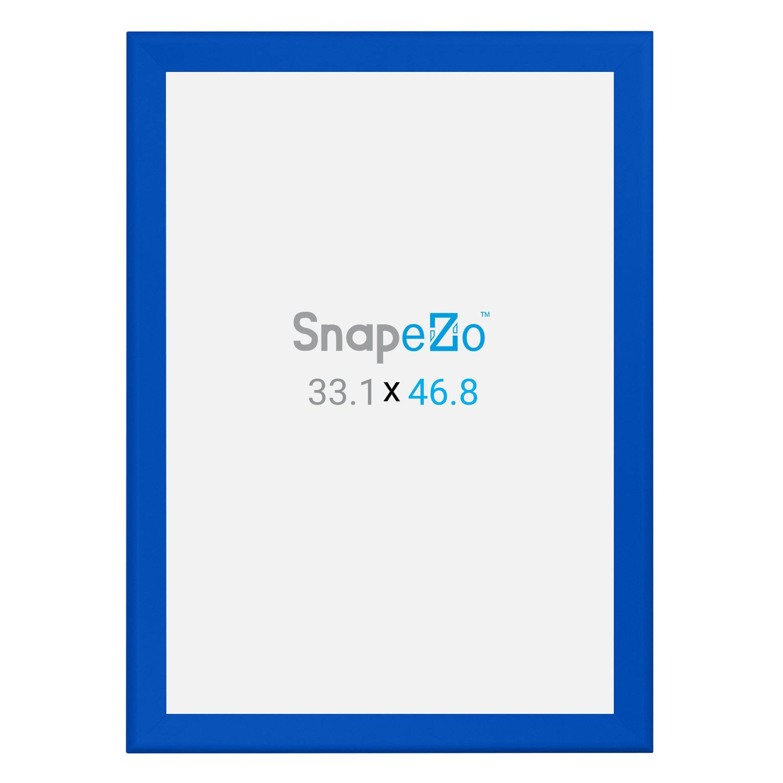 A0 Blue SnapeZo Snap Frame - 1.7x22 Profile