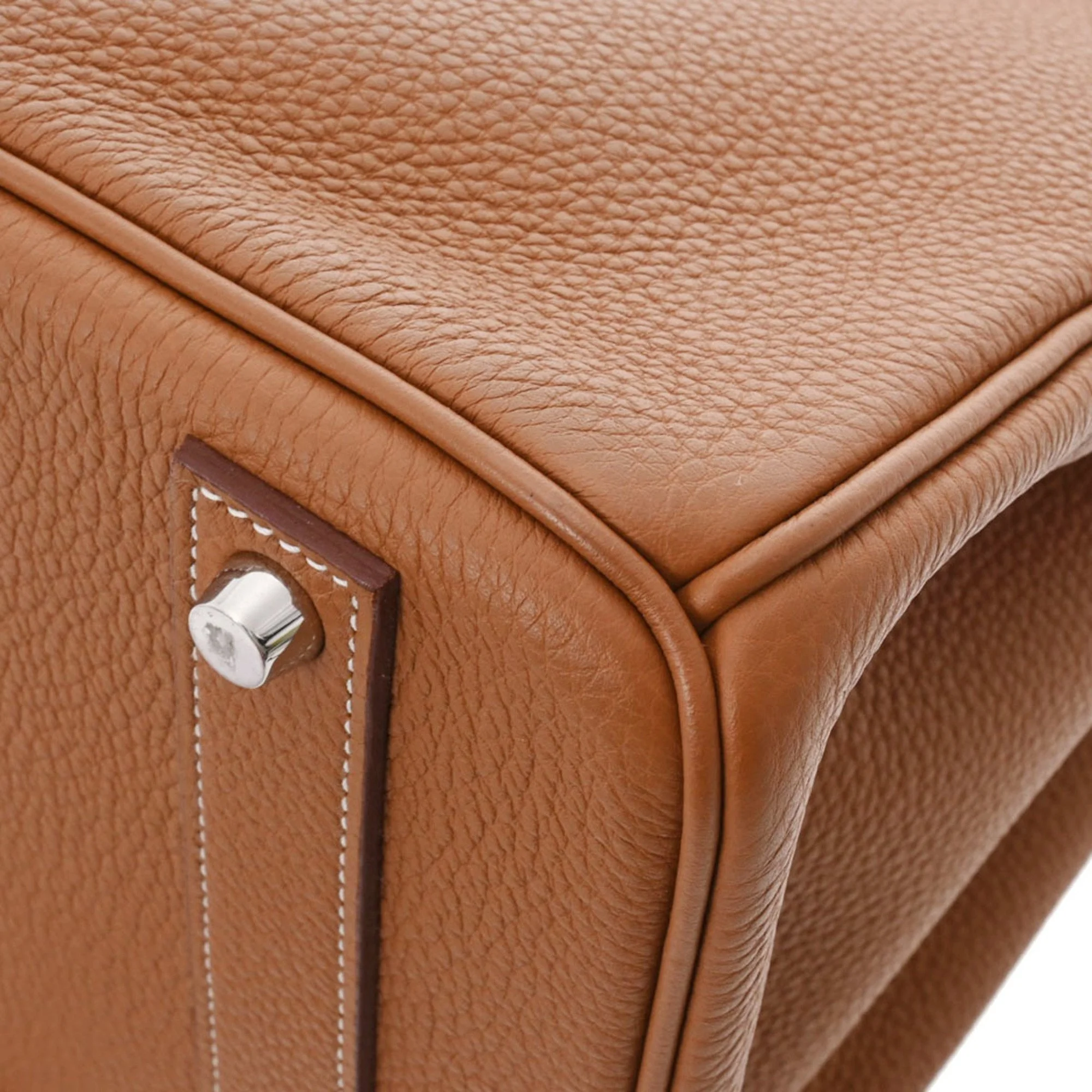 Pre-Owned HERMES Hermes Birkin 40 Gold Palladium Hardware Y Stamped (around 2020) Ladies Togo Handbag (Like New)