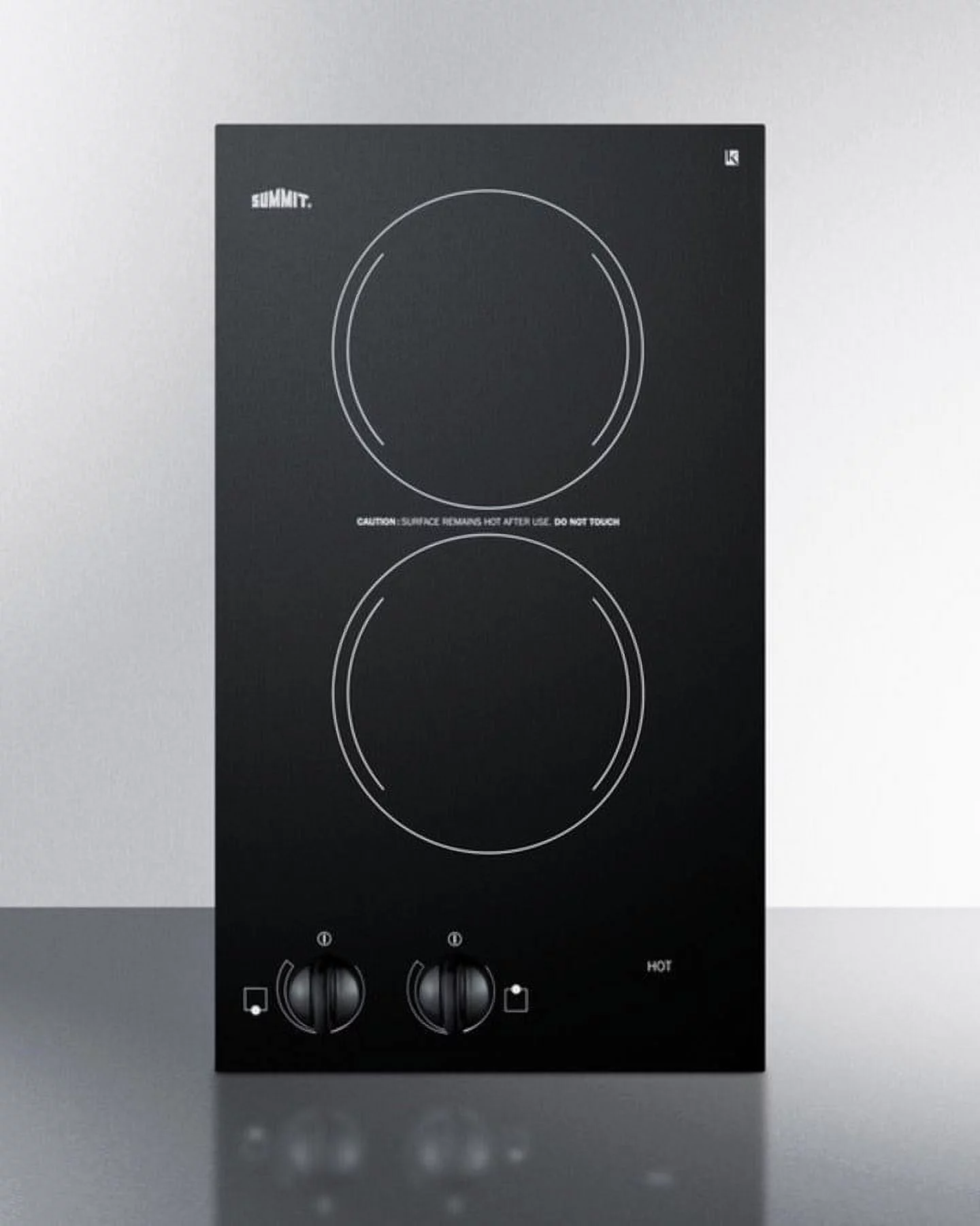 Summit CR2220 220V 1200 Watt Dual Electric Cooktop