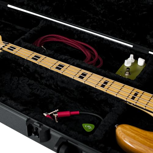 Gator Cases Molded Flight Case for Strat/Tele Style Electric Guitars with TSA Approved Locking Latch, (GTSA-GTRELEC)