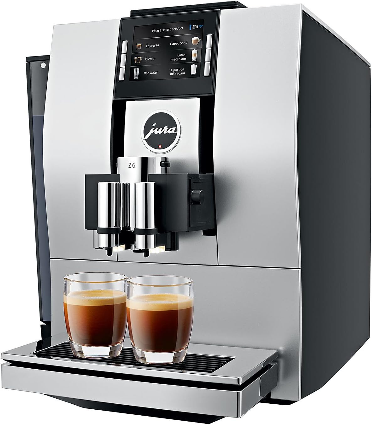 Jura 15093 Automatic Coffee Machine Z6, 81 ounces, Aluminum