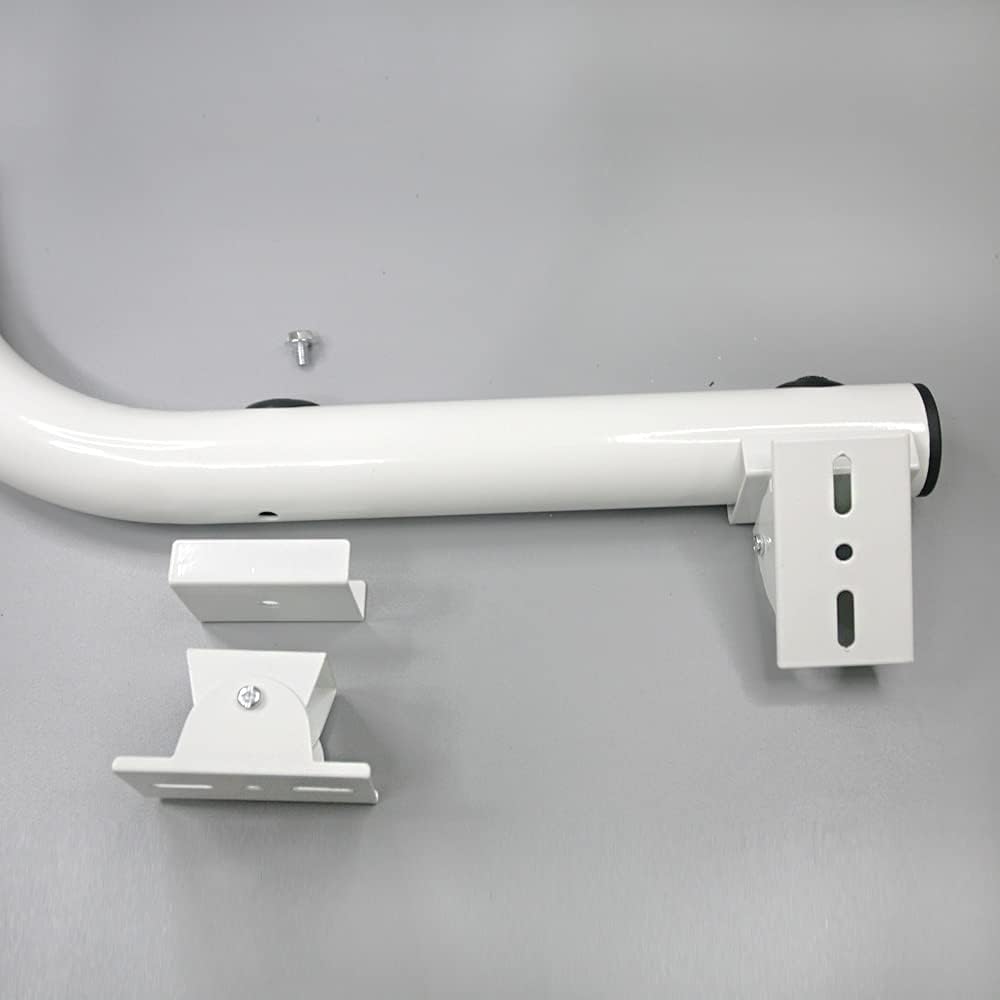 compcctv CCTV Security Camera Pole Mount Bracket Adjustable Universal Security Camera CCTV Security Camera Mount Double Head Bracket (1 Pack) (23.6