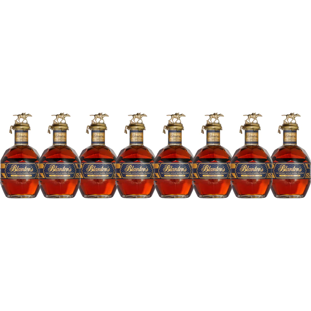 Blanton’s Honey Barrel 2021 Special Release Full Horse Collection - 8 Bottles - Nestor Liquor