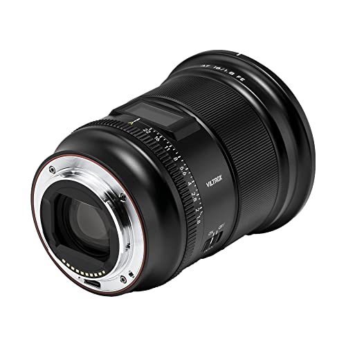 Viltrox AF 16mm F1.8 Full Frame Autofocus Camera Lens Built-in LCD Screen Compatible with Sony E-Mount Mirrorless Cameras a7 a7II a7III a7R a7RII