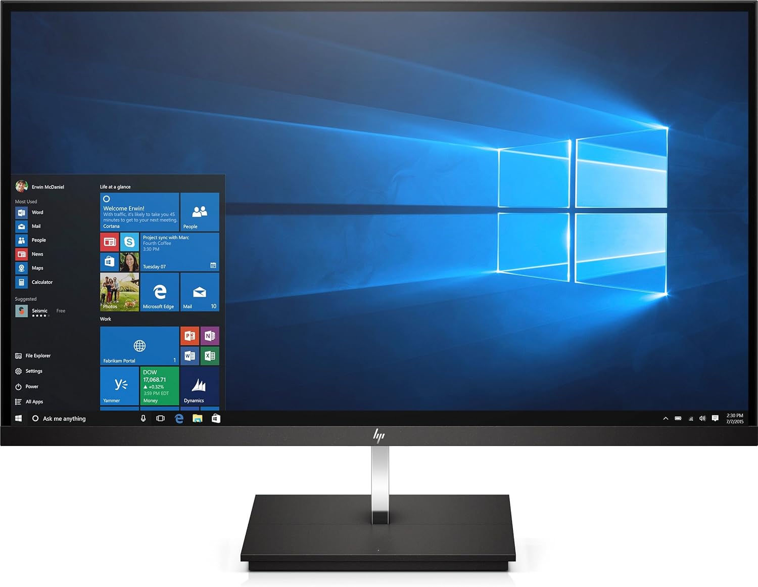 HP EliteOne 1000 27in 4K UHD Display
