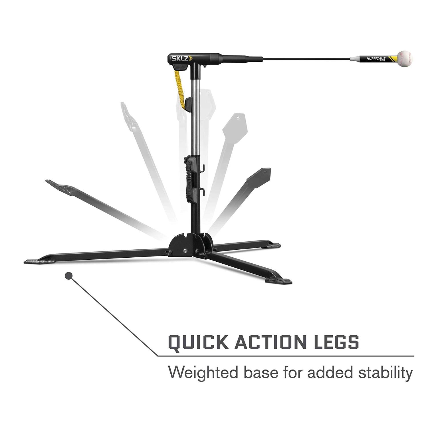 SKLZ Hurricane Premium Portable Batting Practice/Hitting Swing Trainer System for Baseball and Softball - Sports Supplies Online Store