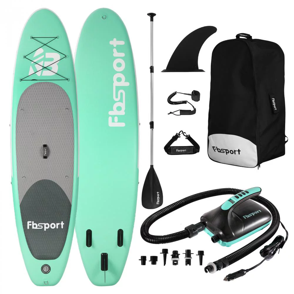Fbsport Electric Inflatable Paddle Board, Stand UP Paddleboard 11' Length with Electric Pump SUP Accessories