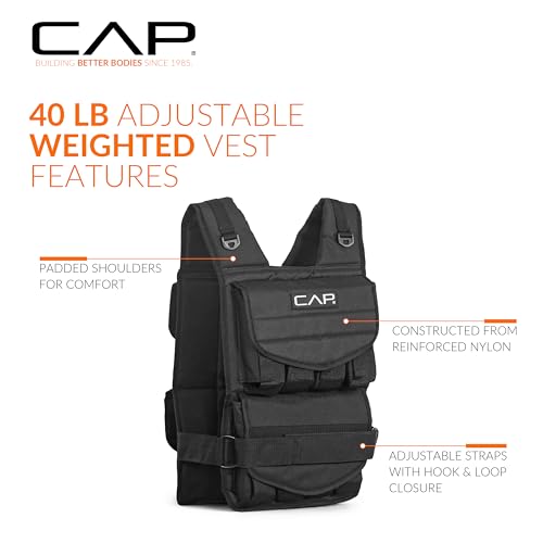 CAP Barbell Adjustable Weighted Vest | Various Sizes