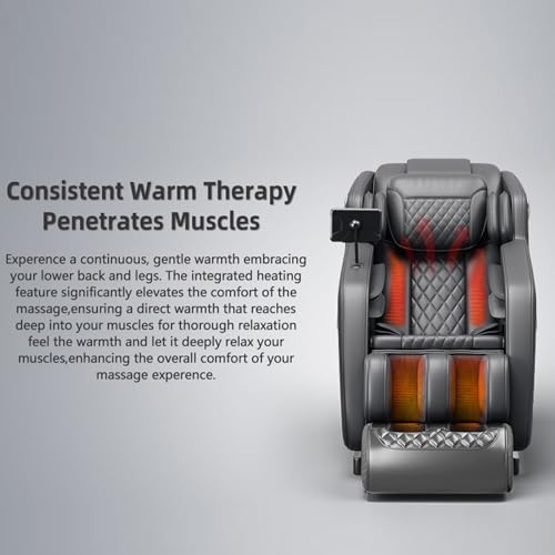 Massage Chair Full Body with Heat, Zero Gravity Shiatsu Massage Chair Recliner with & 5 Auto Modes, Foot Massage, Waist Back Heating