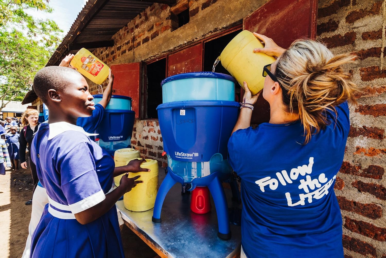 LifeStraw Community High-Volume Water Purifier, Autofill - Smart Home Appliances