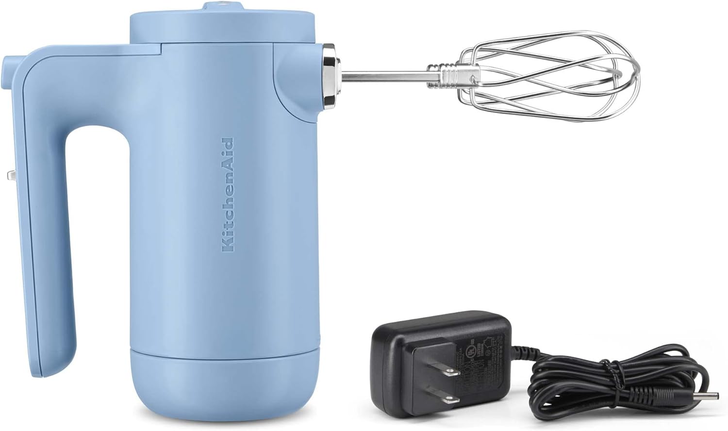KitchenAid Cordless Hand Mixer (KHMB732) and Variable Speed Corded Hand Blender (KHBV53) Bundle, Blue Velvet