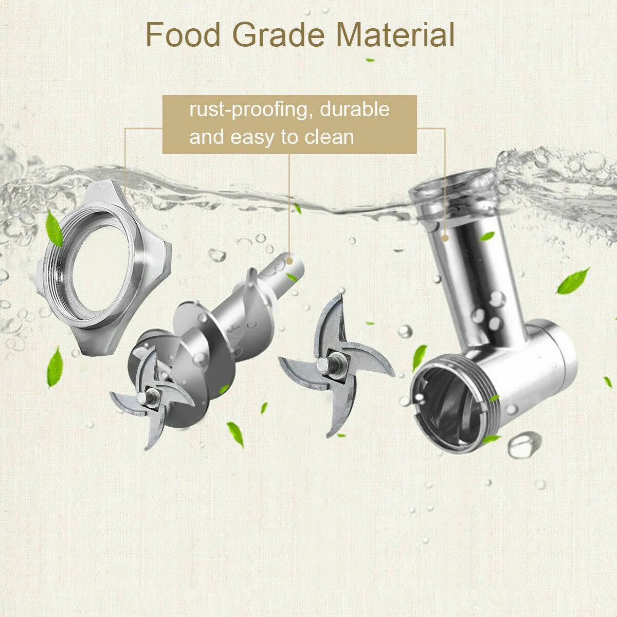 1100W Stainless Steel Heavy Duty #22 Electric Meat Grinder