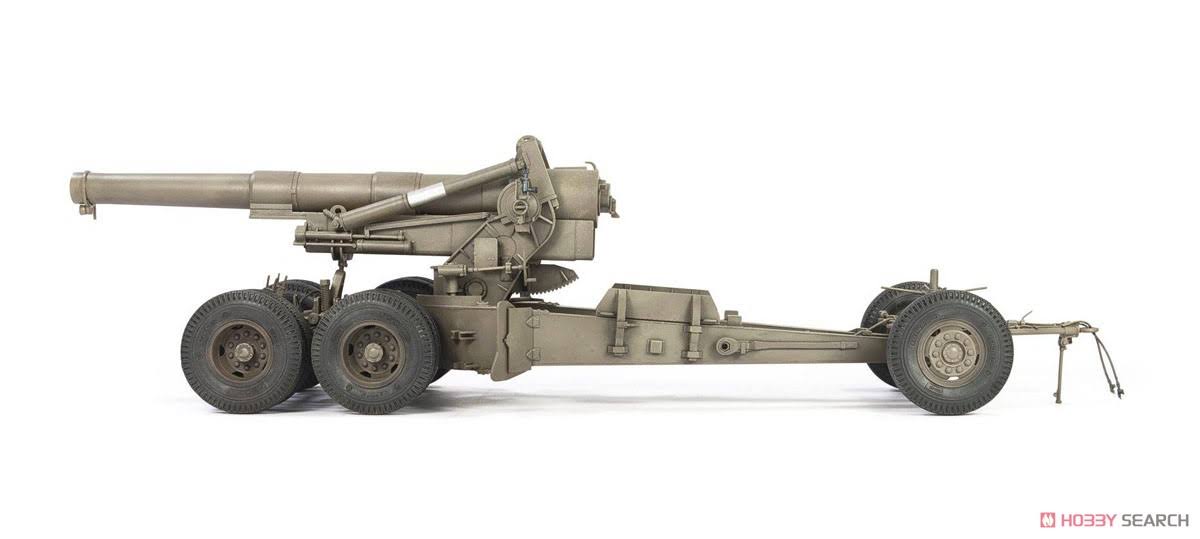 AFV Club 35321 WWII 8 inch Howitzer M1 1/35 Scale Plastic Model Kit