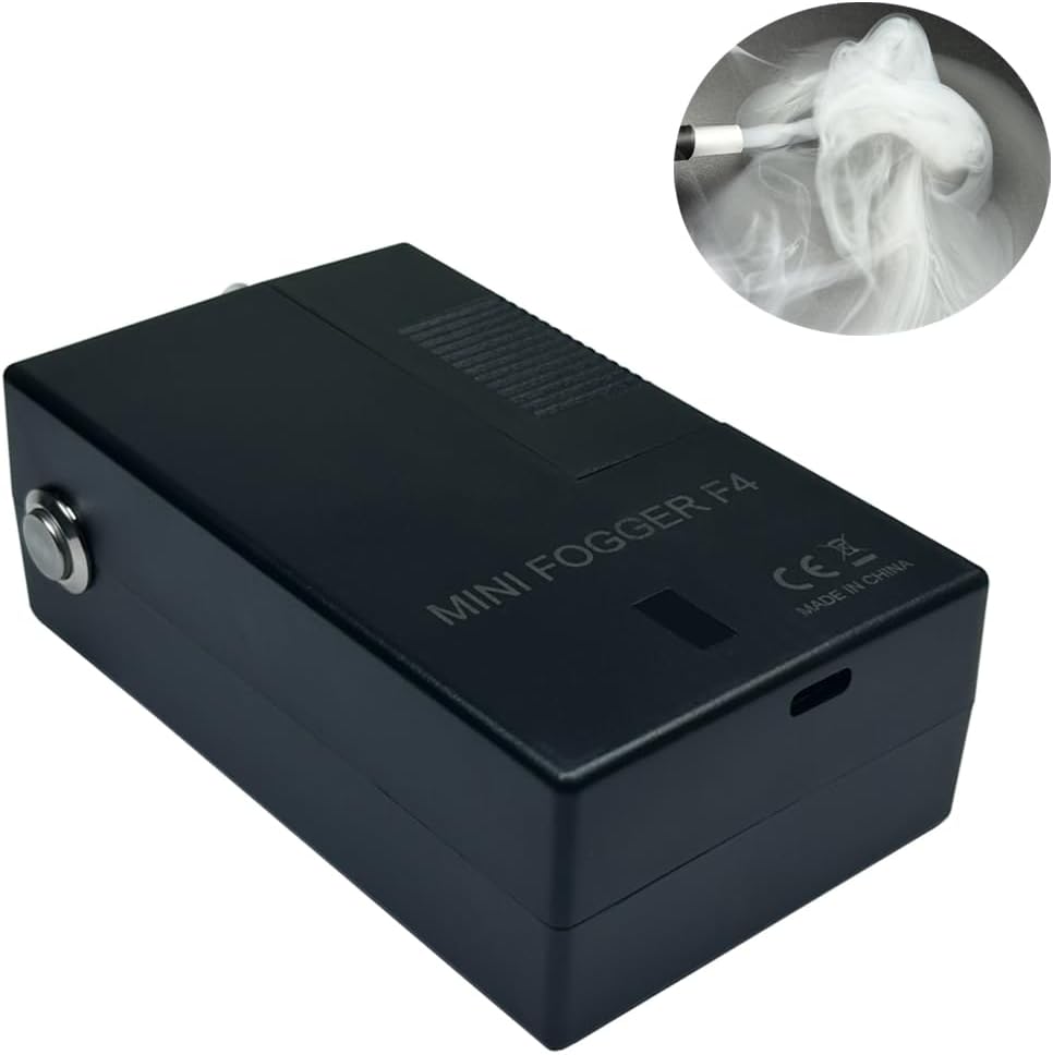 Remote Control Volumn Adjustable Mini Fogger Machine F4 for Photography Cosplay Airflow Testing - Smart Home Appliances