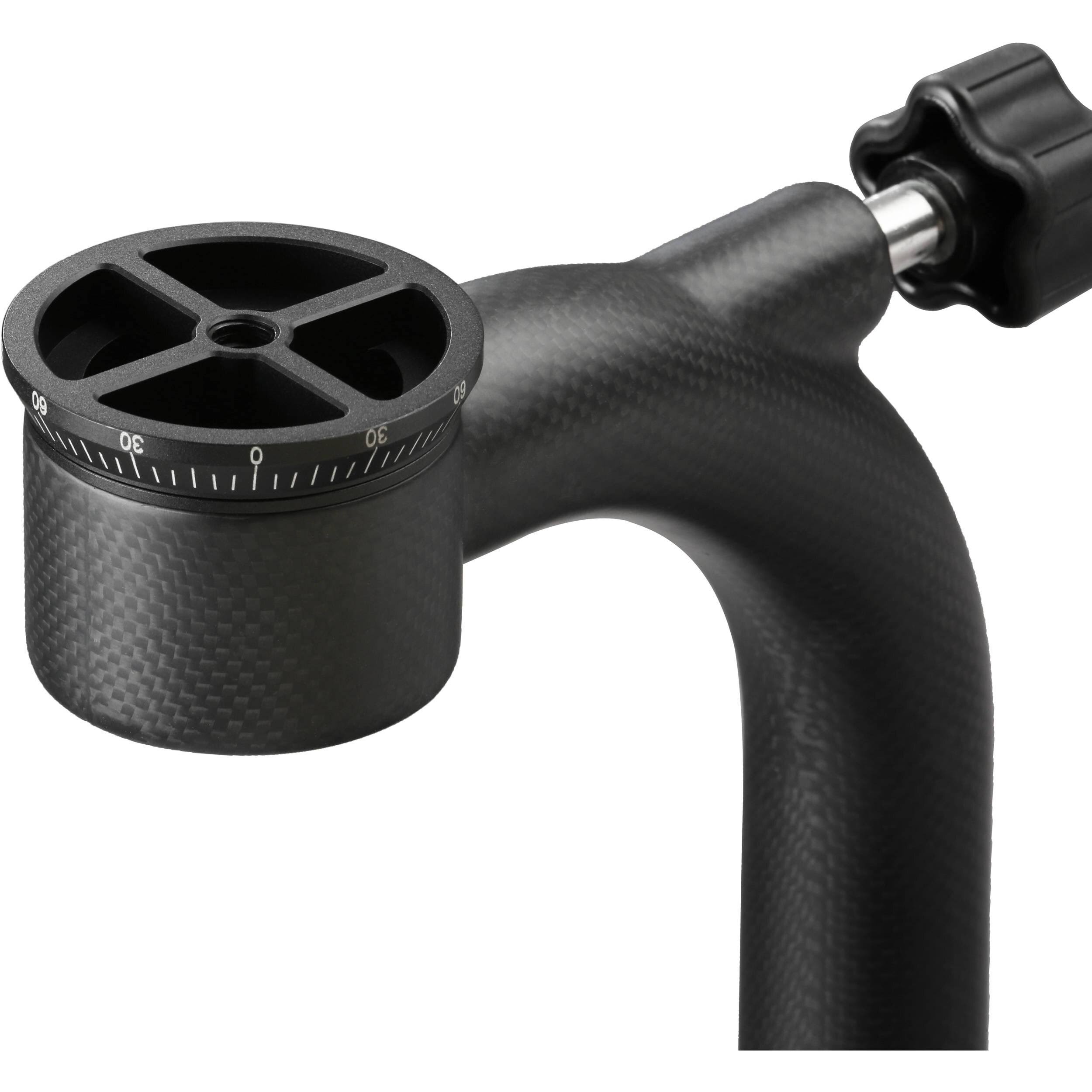 Movo GH800 Carbon Fiber Professional Gimbal Tripod Head with Arca Swiss Quick Release Plate