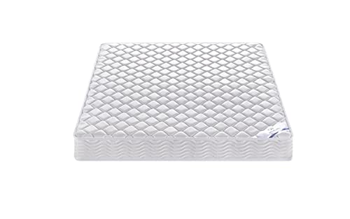 Oliver & Smith Queen Mattress - 6 Inch Hybrid Queen Size Mattress with Pocketed Coil Springs with High Density & Comfort Cold Foam - Eco-Friendly