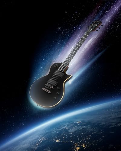 FLP350 Electric Guitar, 39" Solid Body Electric Guitar, Electric Guitar Kit with Dual Humbuckers, Mahogany Neck, Matte Finish, 22 Frets