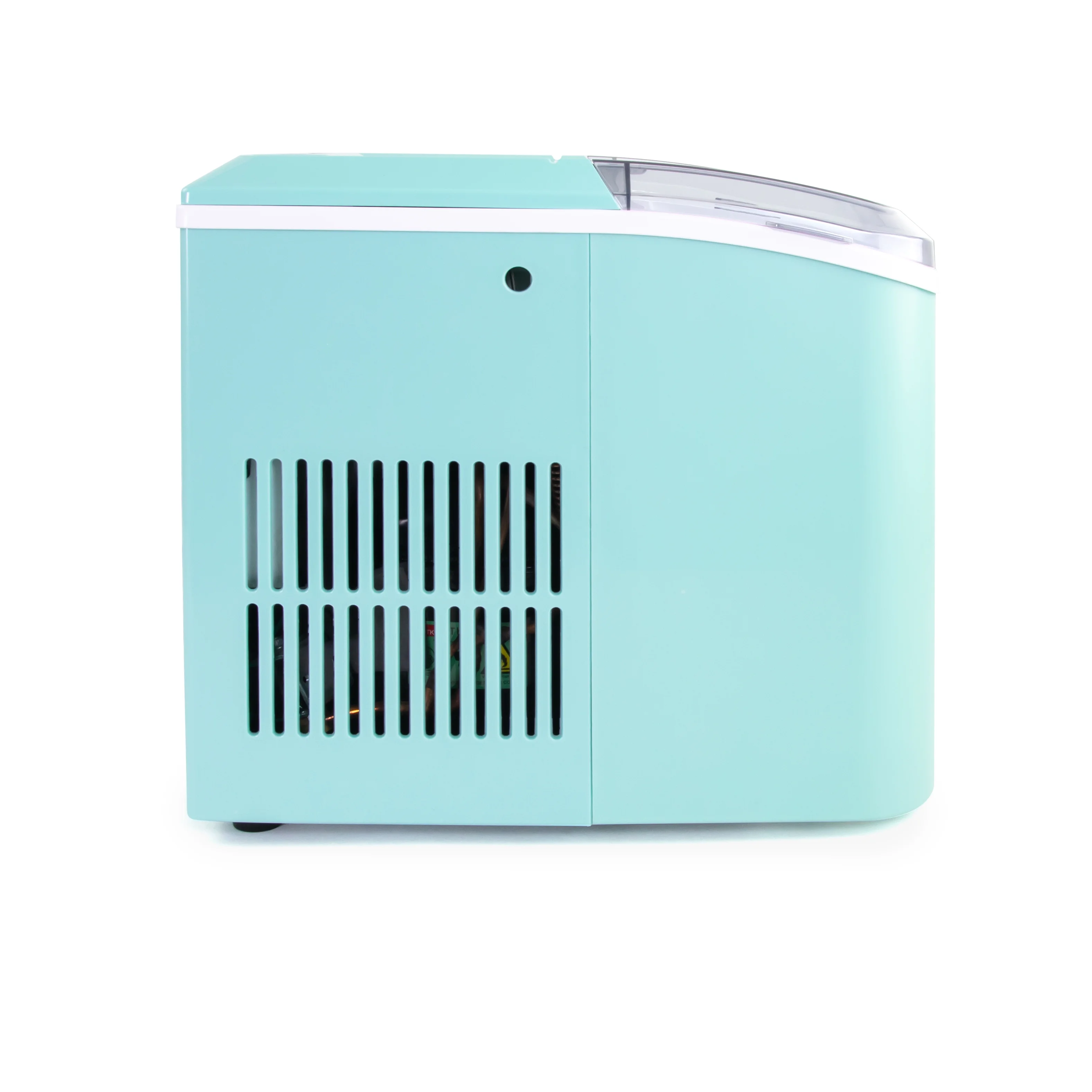 Thermostar TSICEBNHSC26AQ 26-Pound Automatic Self-Cleaning Portable Countertop Ice Maker Machine, Aqua