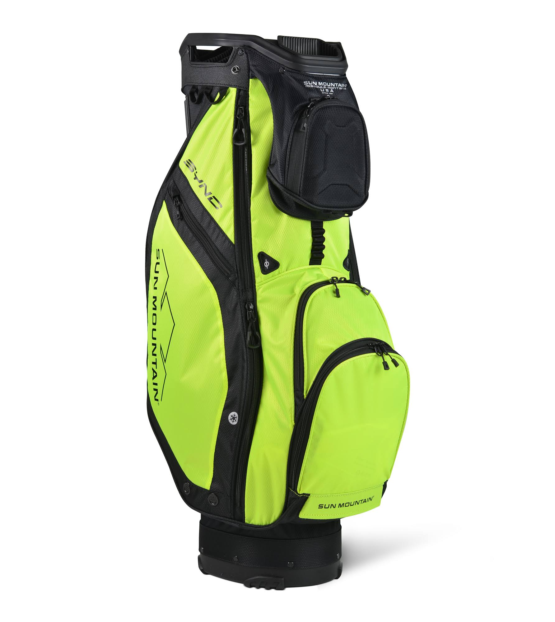 Sun Mountain Sync Cart Bag, Black/Gray/Camo/Gold