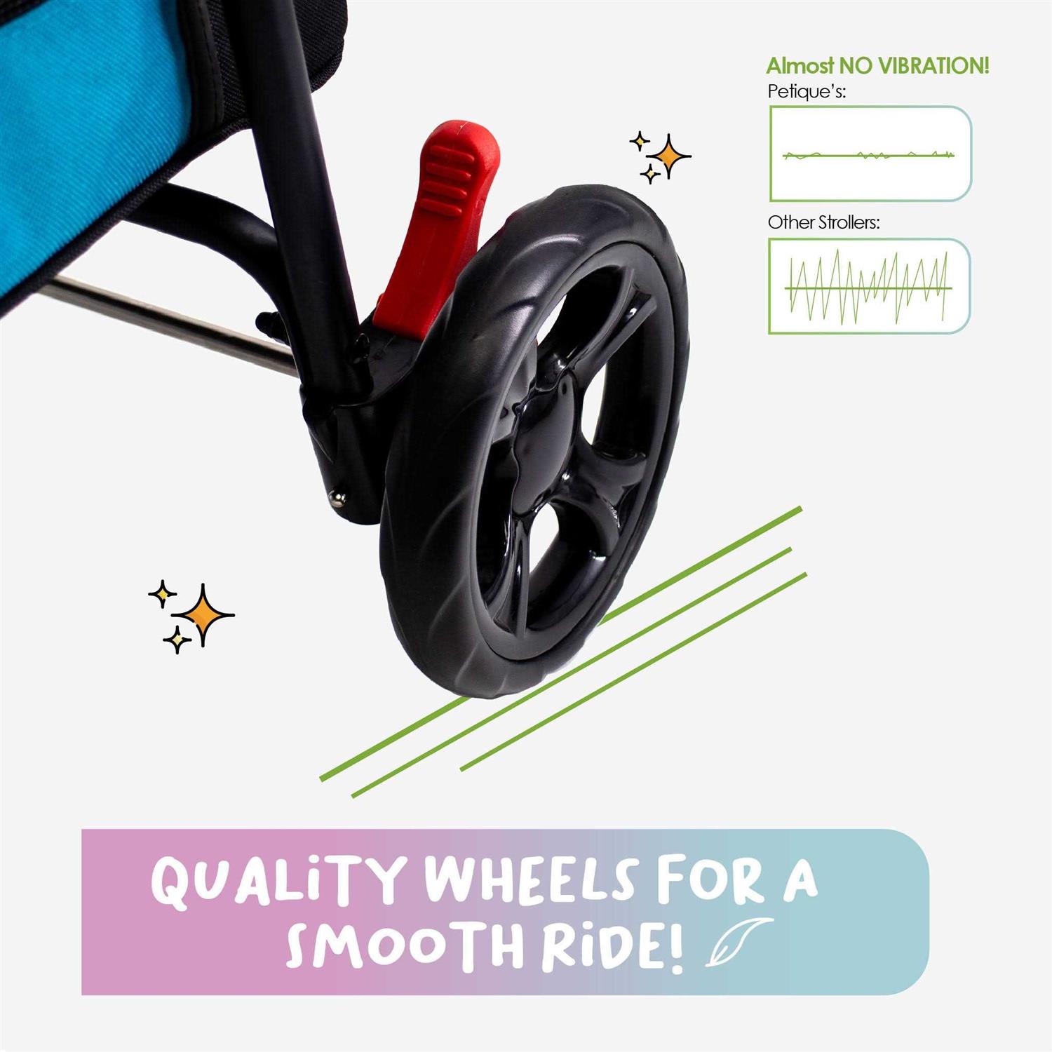 Petique Double Decker Pet Stroller - Pet Supplies online store