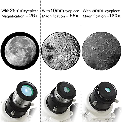 Telescope, Gskyer 130EQ Professional Astronomical Reflector Telescope, German Technology Scope, EQ-130 (EQ-130)