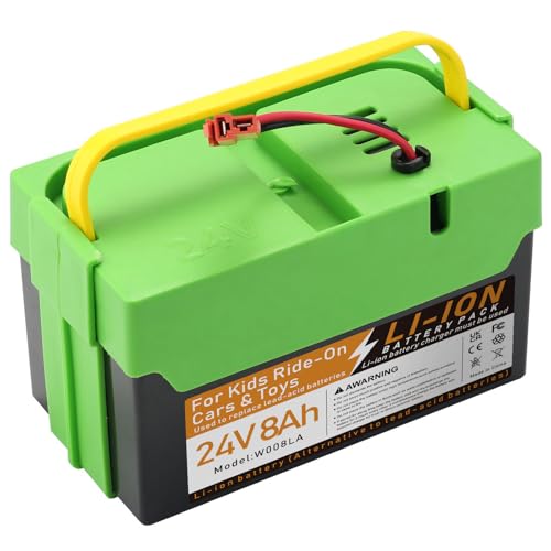 24V 7Ah Lead Acid Rechargeable Battery, Replacement Battery Compatible with Best Ride on Cars Thunder UTV Kids Ride-On Car