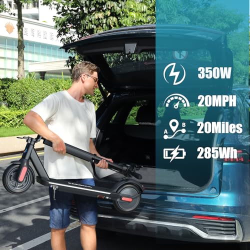 Caroma Electric Scooter, 750/500/350W Motor & 25/20 MPH Speed, Fast Adjustable Electric Scooter for Adults Max 25/20 Miles