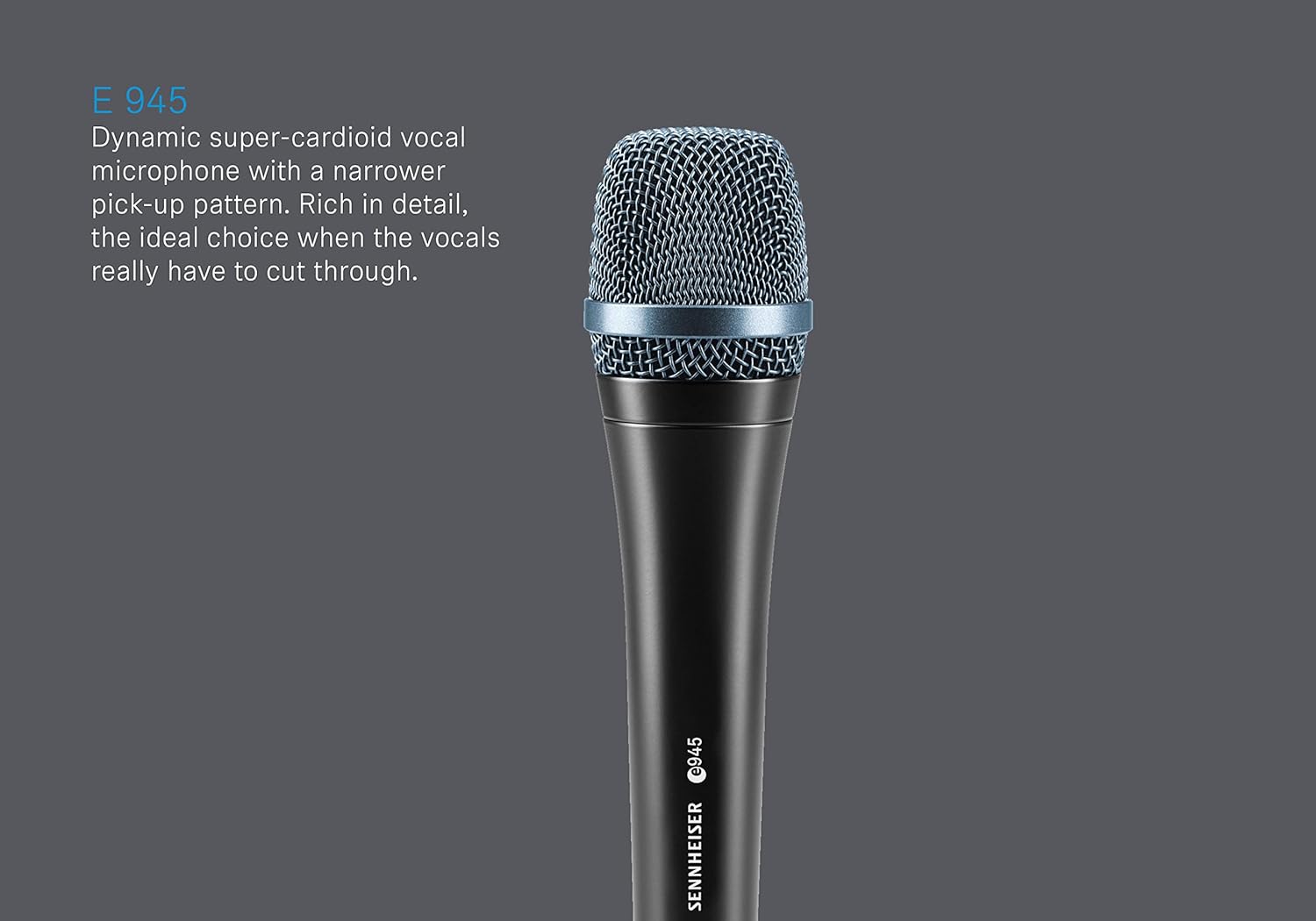 Sennheiser e945 Supercardioid Dynamic Handheld Mic