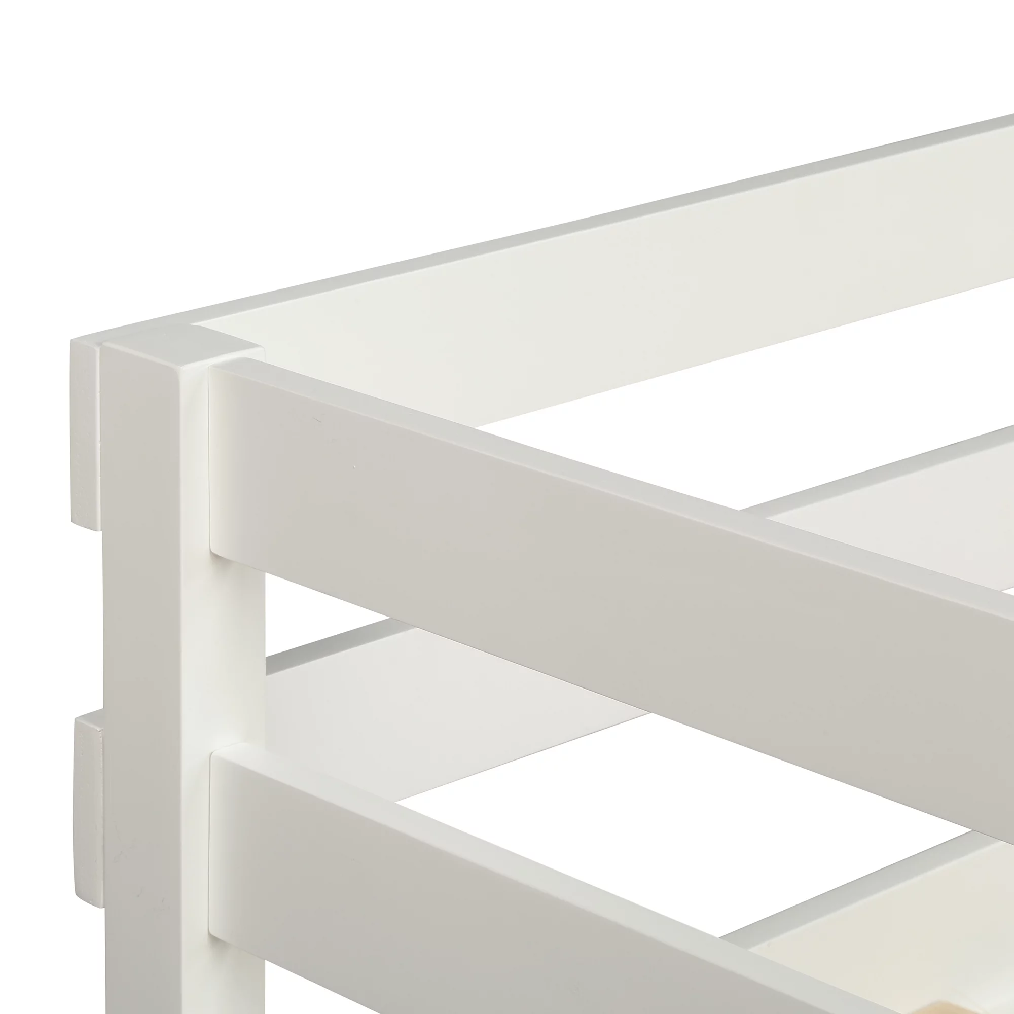 EUROCO Solid Wood Daybed with Trundle, Twin for Kids Room, White