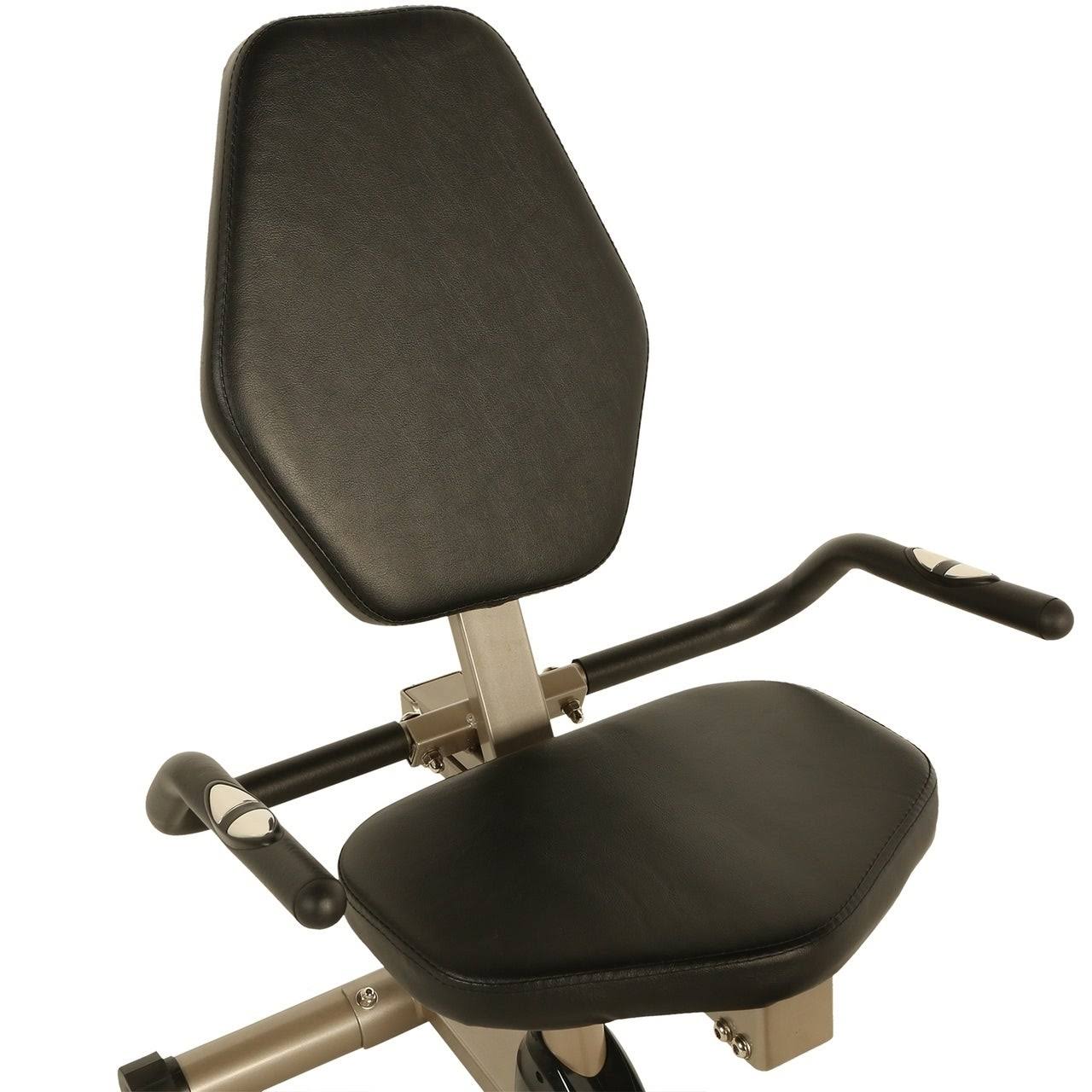 Exerpeutic High-Capacity Recumbent Bike with Bluetooth