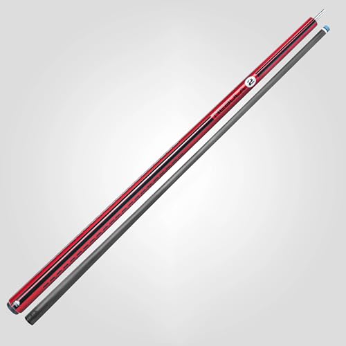 RHINO Nebula 2 Pool Cue - 100% Carbon Fiber Shaft & Composite Butt. Time Crystal Tip, Pro Taper Design, 12.4 mm,12.8 mm. 3/8-8 Joint
