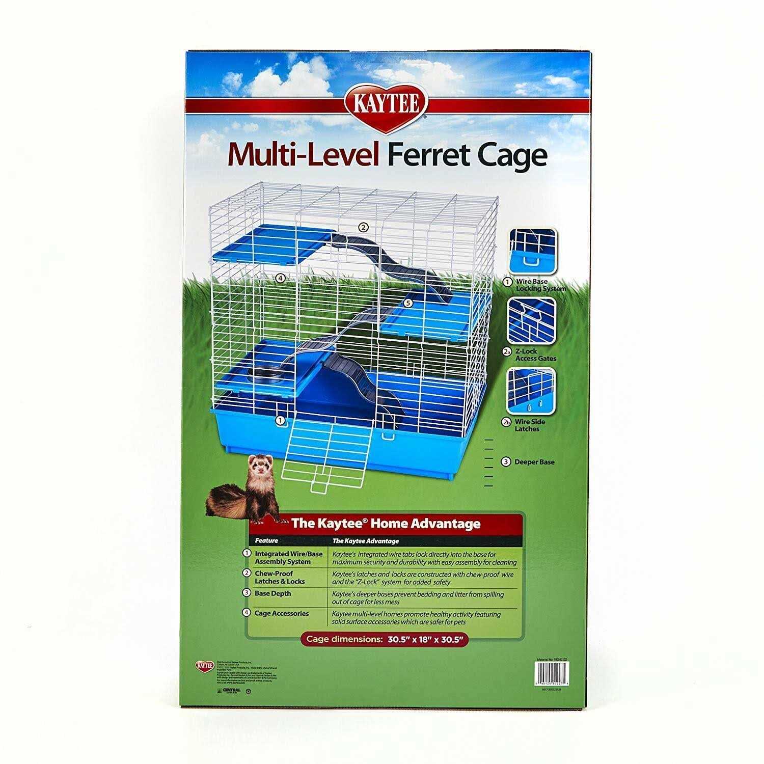 Kaytee My First Home Multi-Level Ferret Cage - Pet Supplies online store